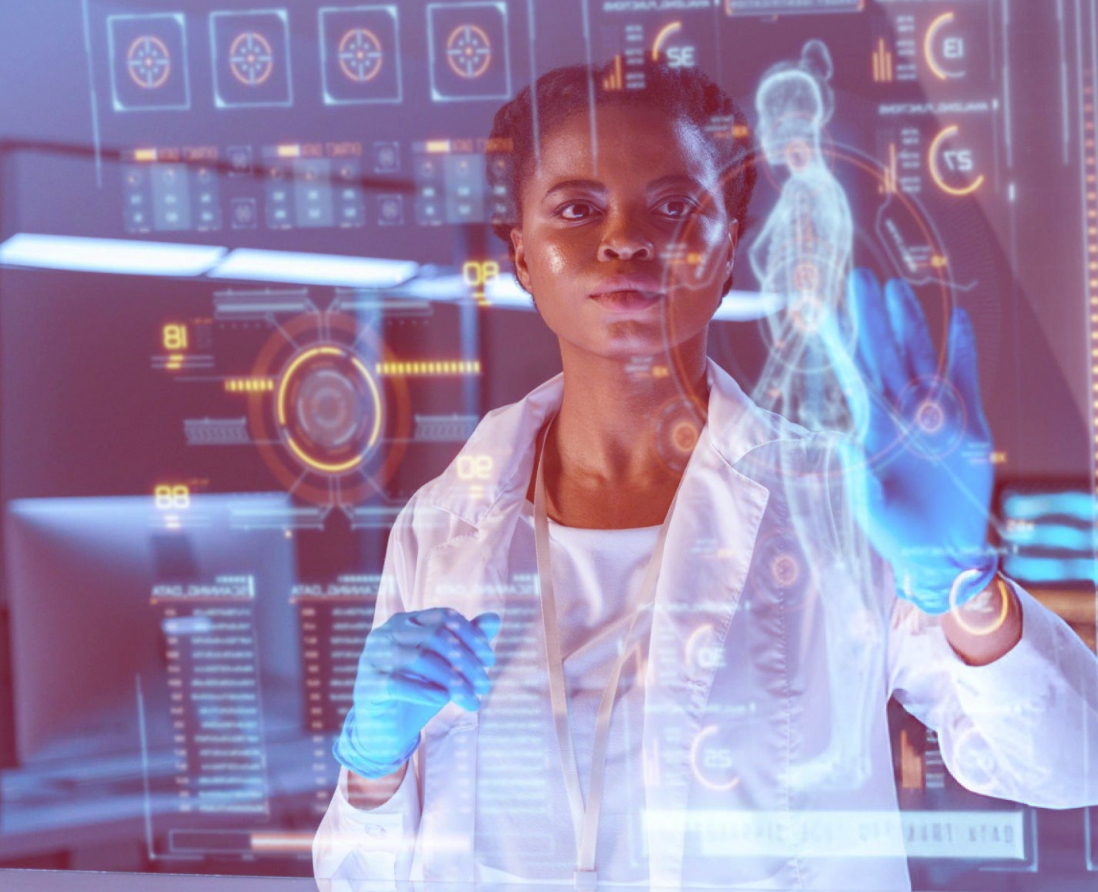 Advanced medical equipment in a hospital setting