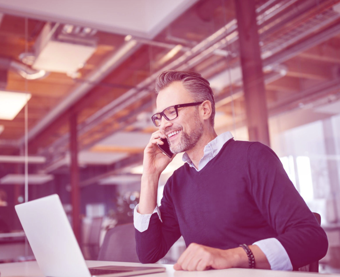 Owner reviewing financial reports and analytics on a laptop