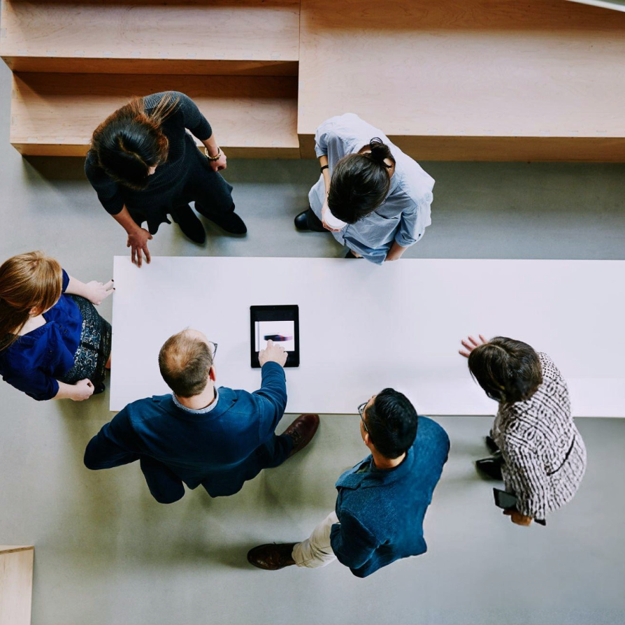 Partners section hero image showcasing collaboration